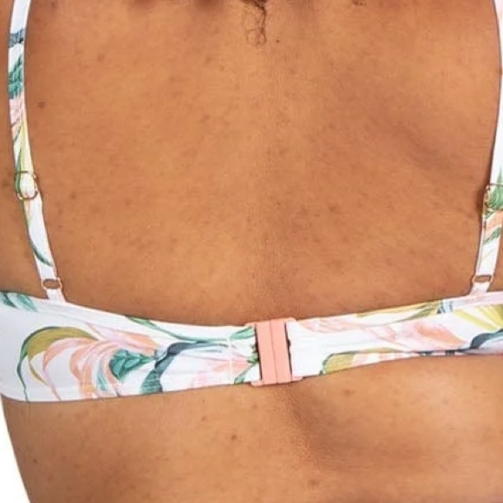 Artesands April Spritz White Degas Floral Bikini Top Various Sizes 10 16 D/DD - Picture 4 of 8